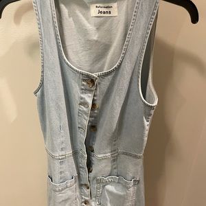 Reformation Jeans denim dress